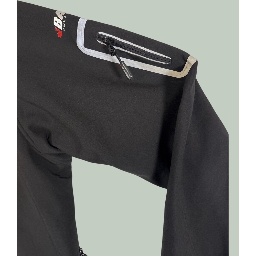 Baffin Polar Proven Mens Black Softshell Fleece Lined Hooded Jacket Large L/G - Picture 4 of 7